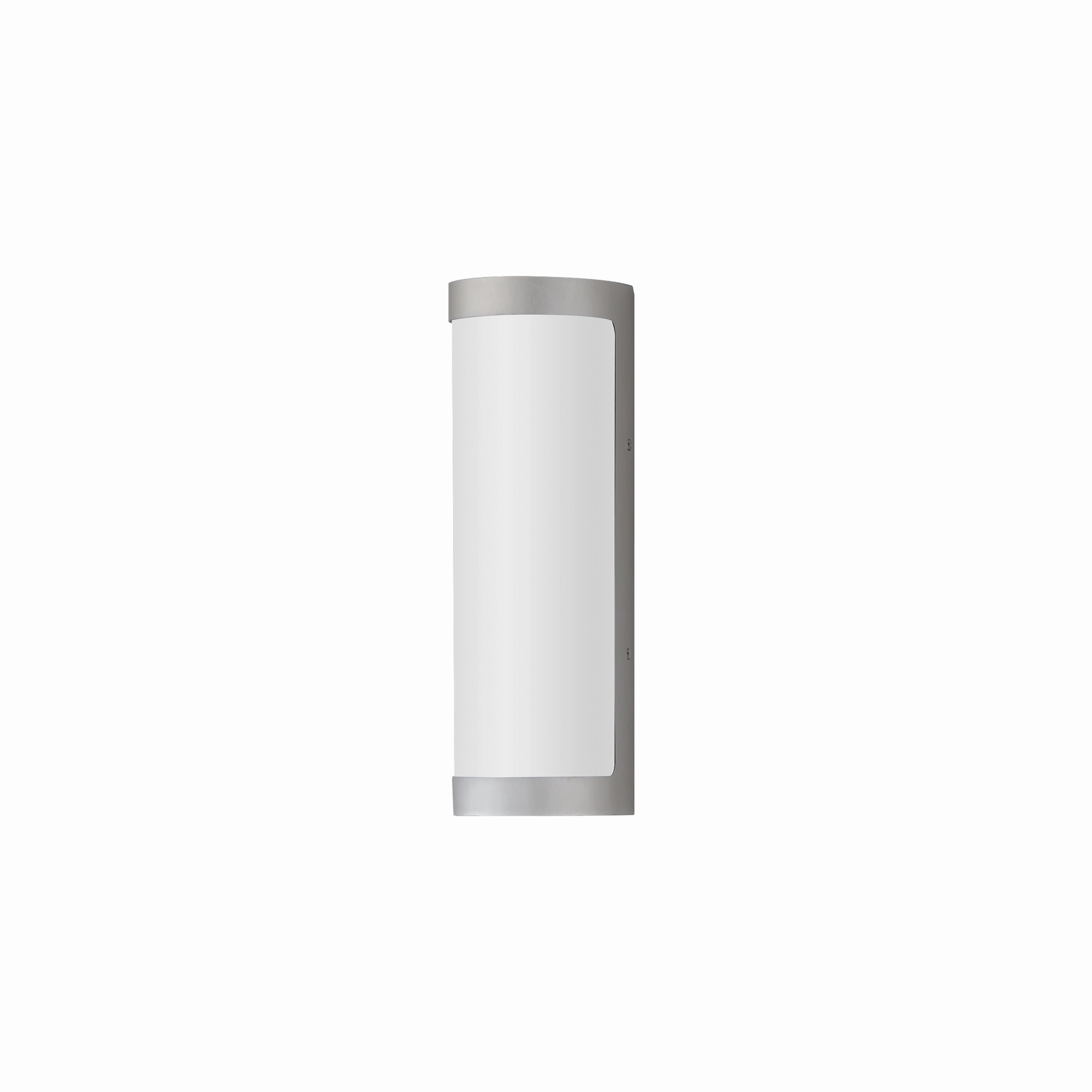 Halfpipe LED Outdoor Wall Sconce Brushed AluminumOutdoor wall sconces with motion sensor