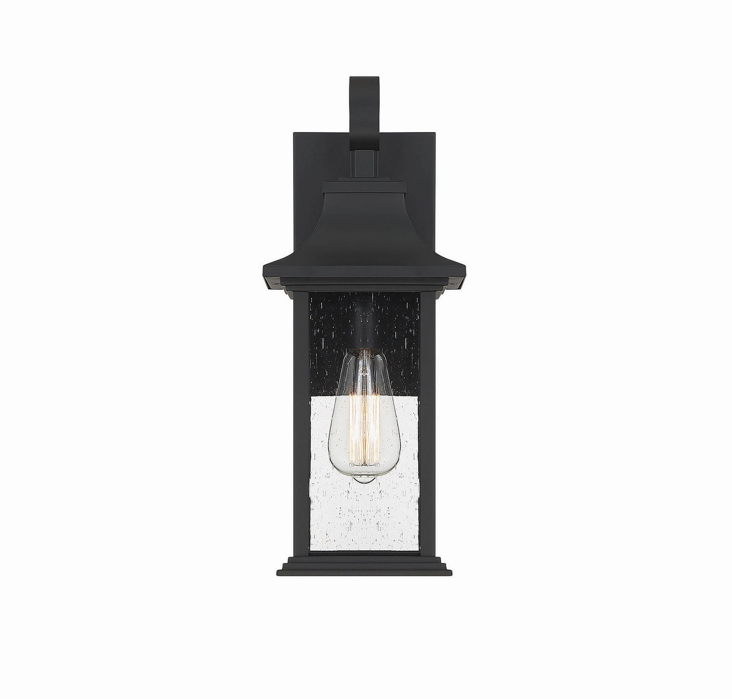 Hancock One Light Wall Sconce Matte Black