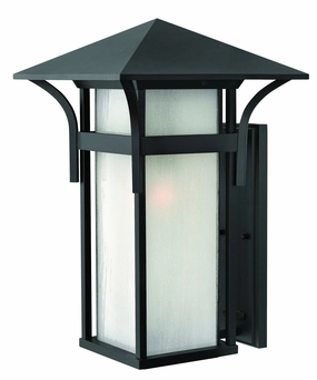 Harbor LED Wall Mount Satin BlackOutdoor wall sconces with motion sensor