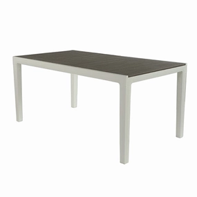 Harmony Table Whiteoutdoor table for balcony or garden