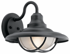 Harvest Ridge One Light Outdoor Wall Mount Textured BlackOutdoor wall sconces with motion sensor