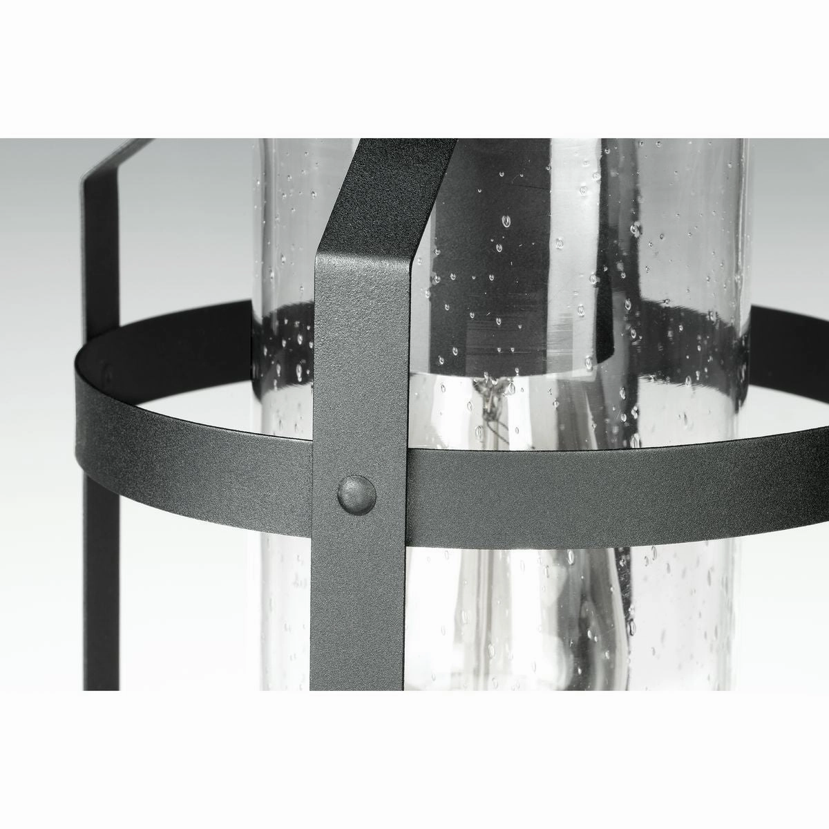 Haslett One Light Wall Lantern Black