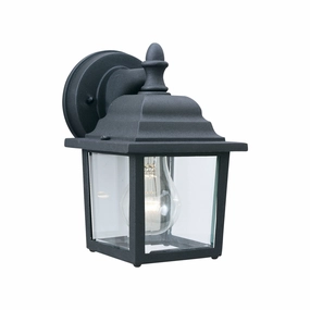 Hawthorne One Light Outdoor Wall Sconce BlackOutdoor wall sconces with motion sensor