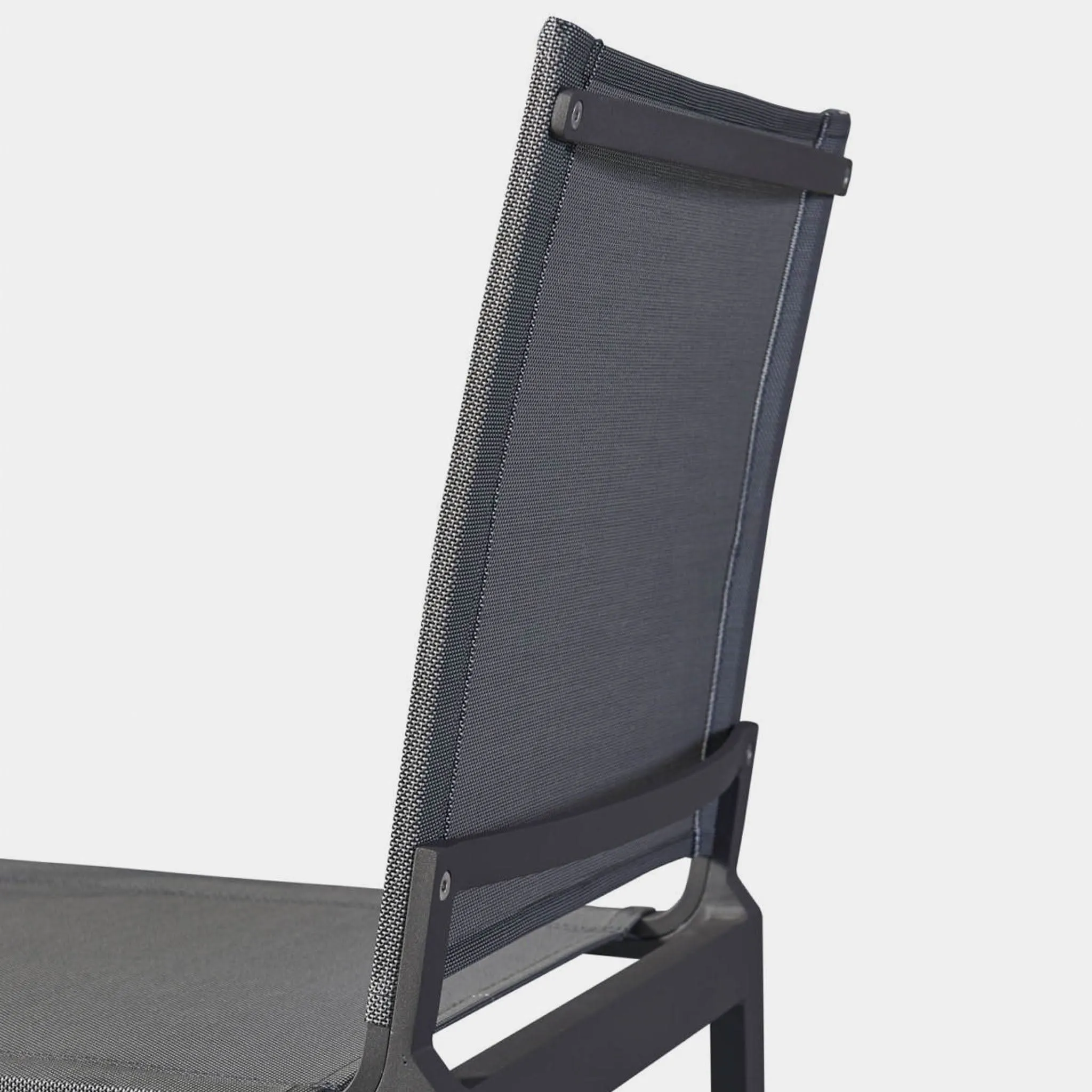Hayman Aluminum Armless Dining Chair