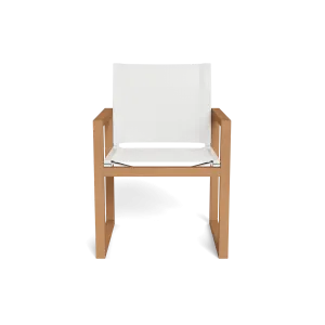 Hayman Teak Dining Chairoutdoor dining chair with armrests