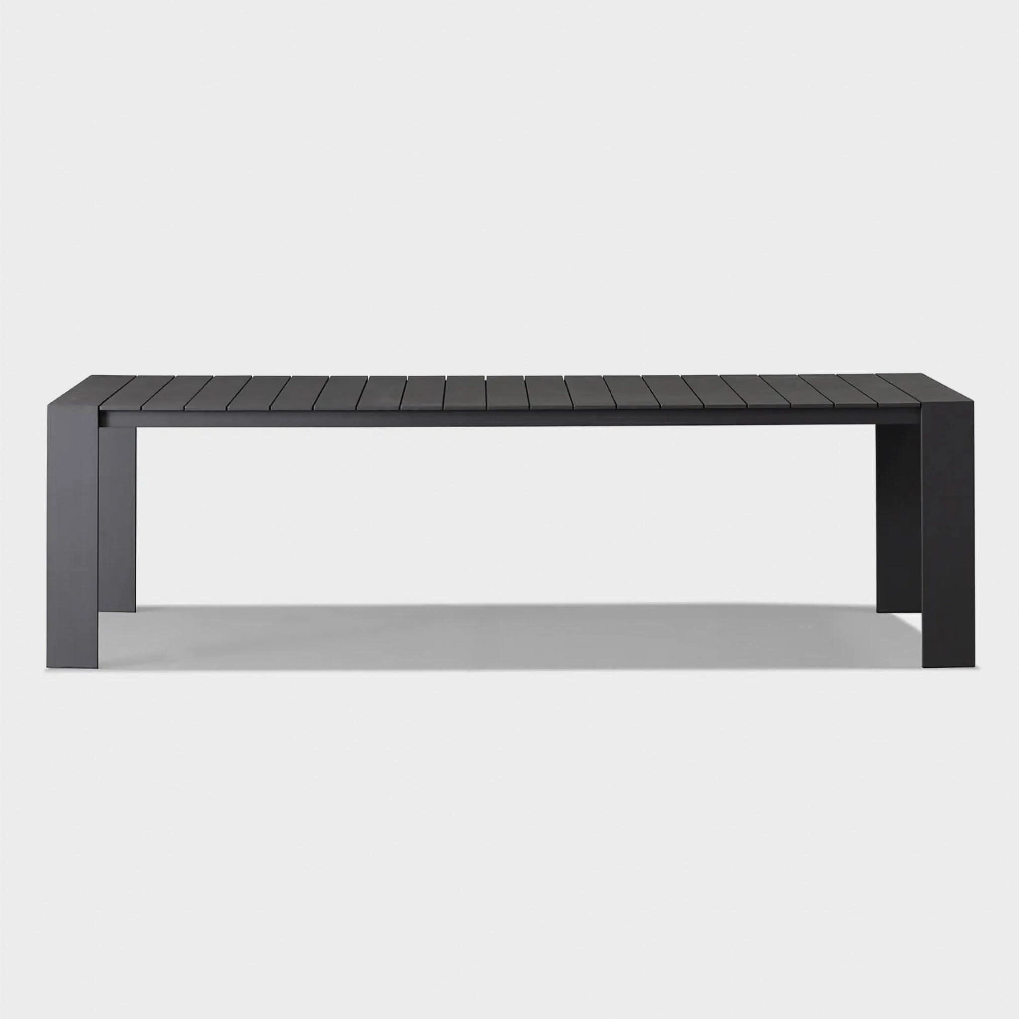 Hayman Aluminum Dining Table 106"