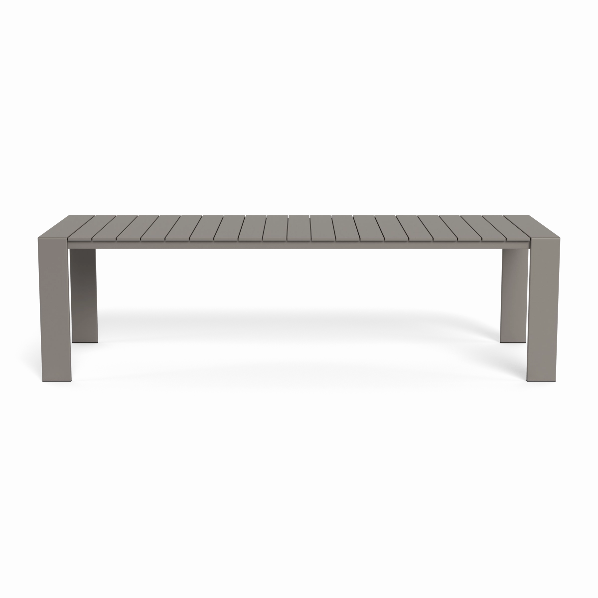 Hayman Aluminum Dining Table 106"