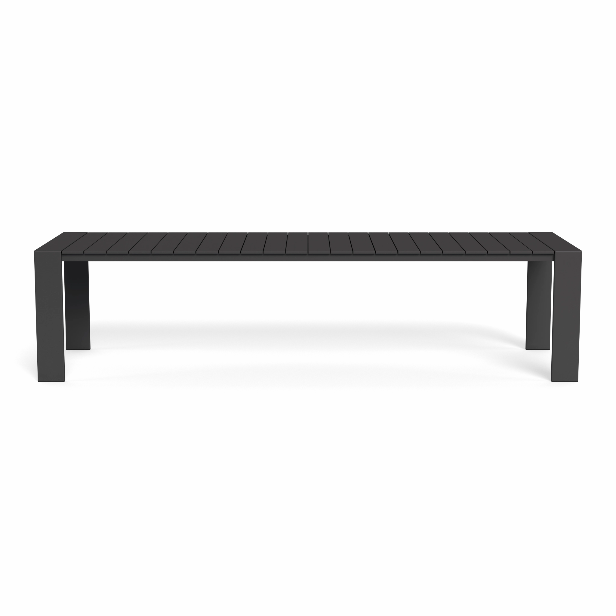 Hayman Aluminum Dining Table 120"outdoor table for balcony or garden