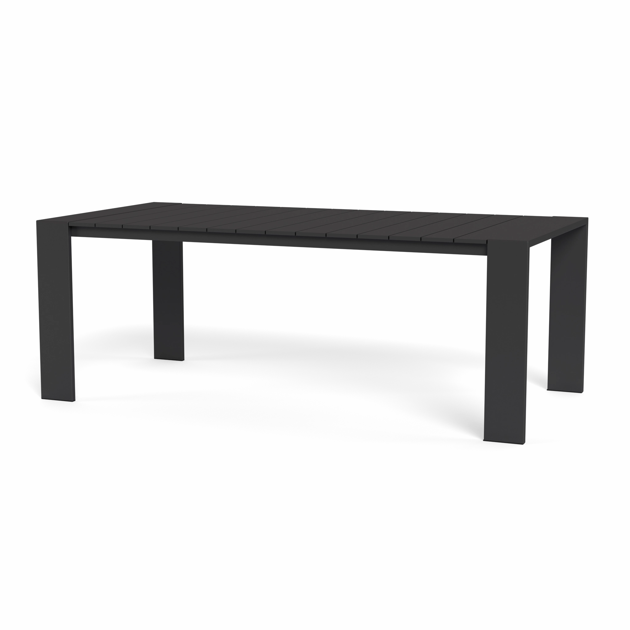 Hayman Aluminum Dining Table 81"