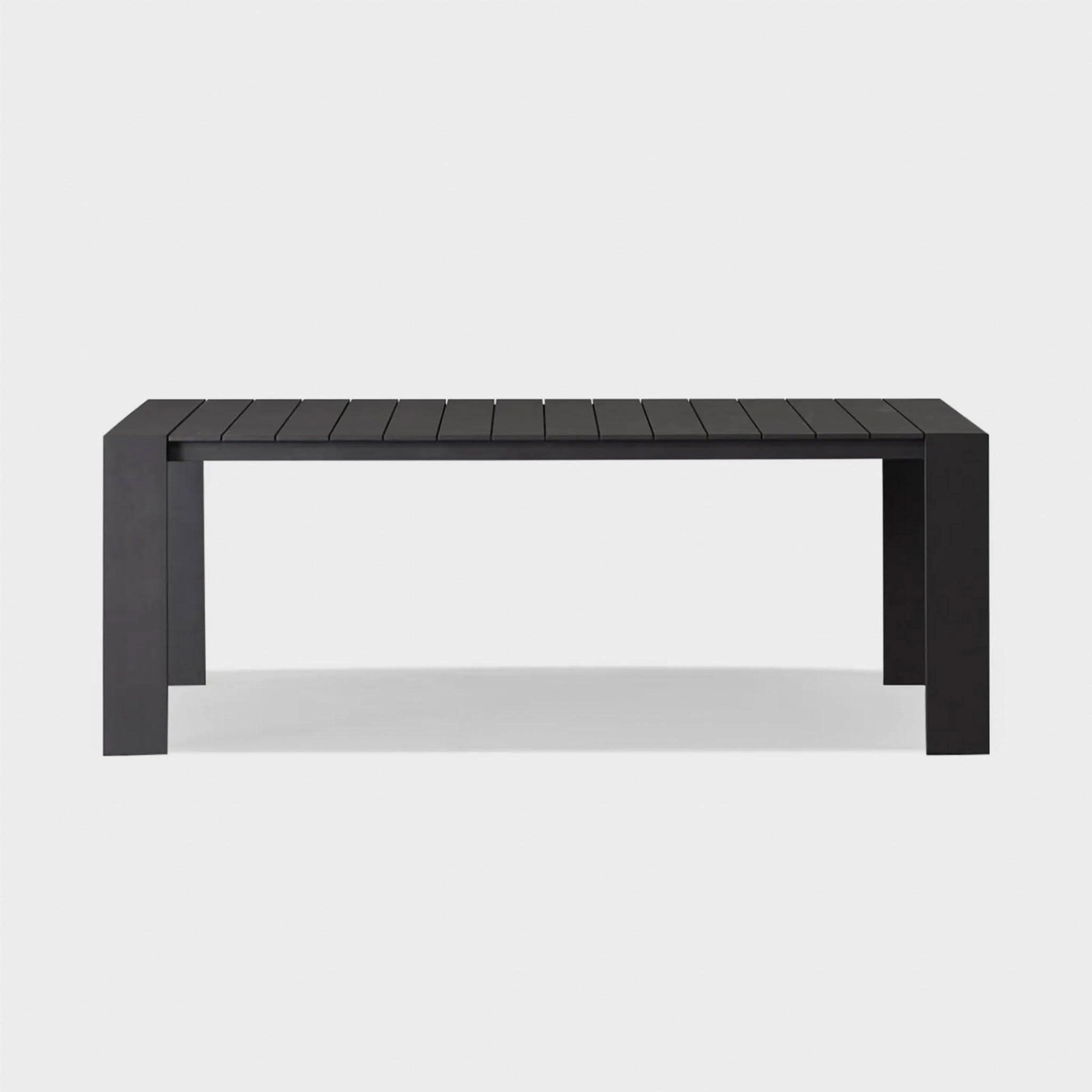 Hayman Aluminum Dining Table 81"
