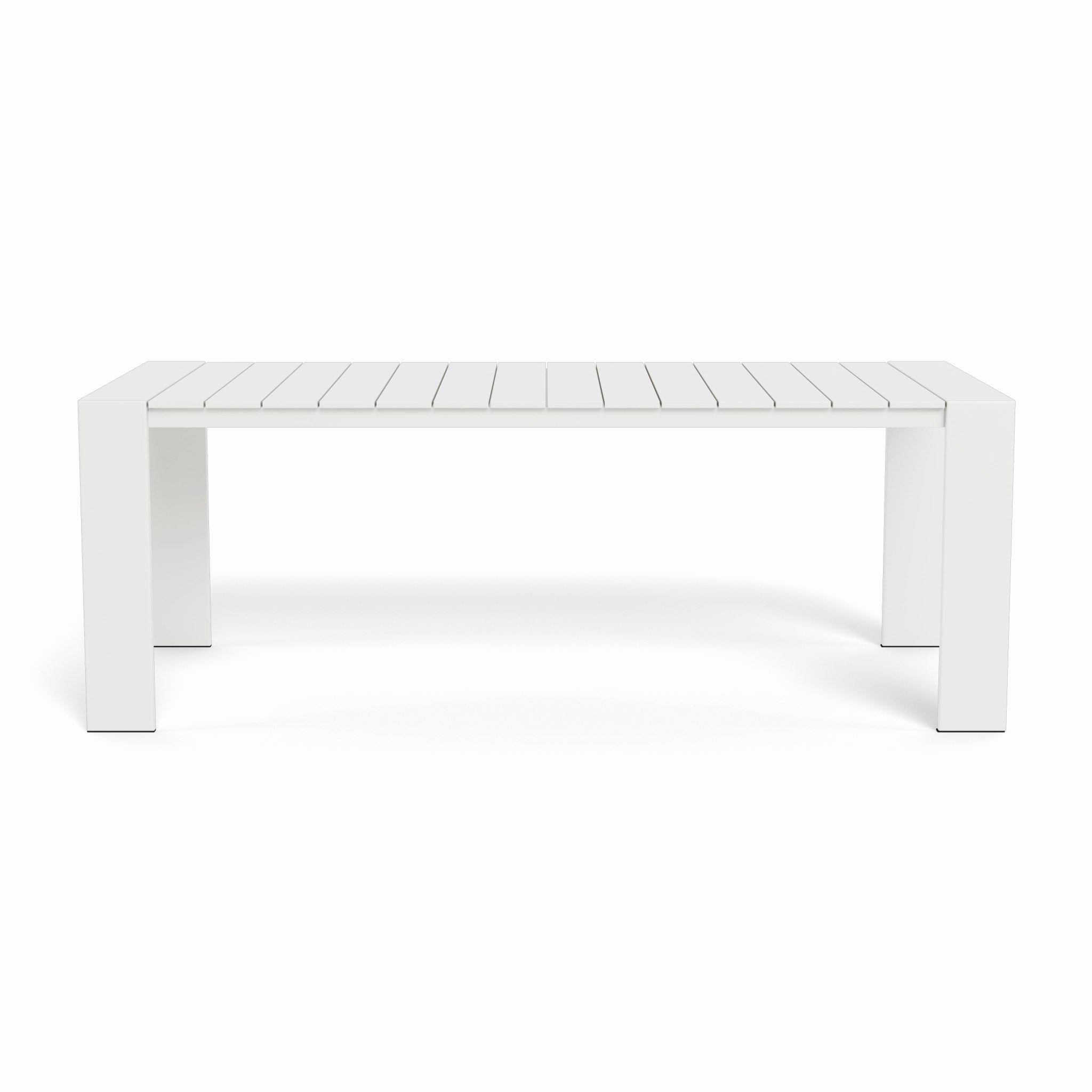 Hayman Aluminum Dining Table 81"