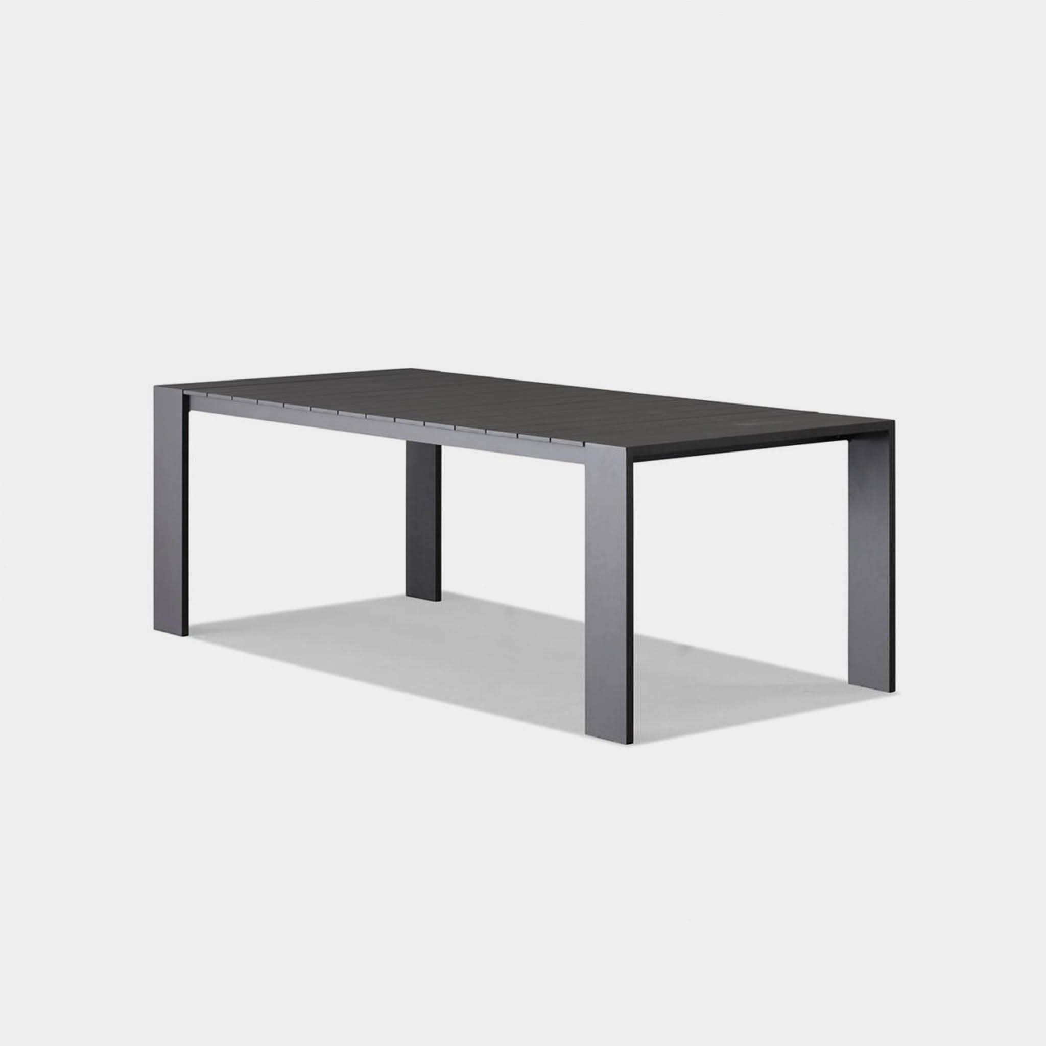 Hayman Aluminum Dining Table 81"