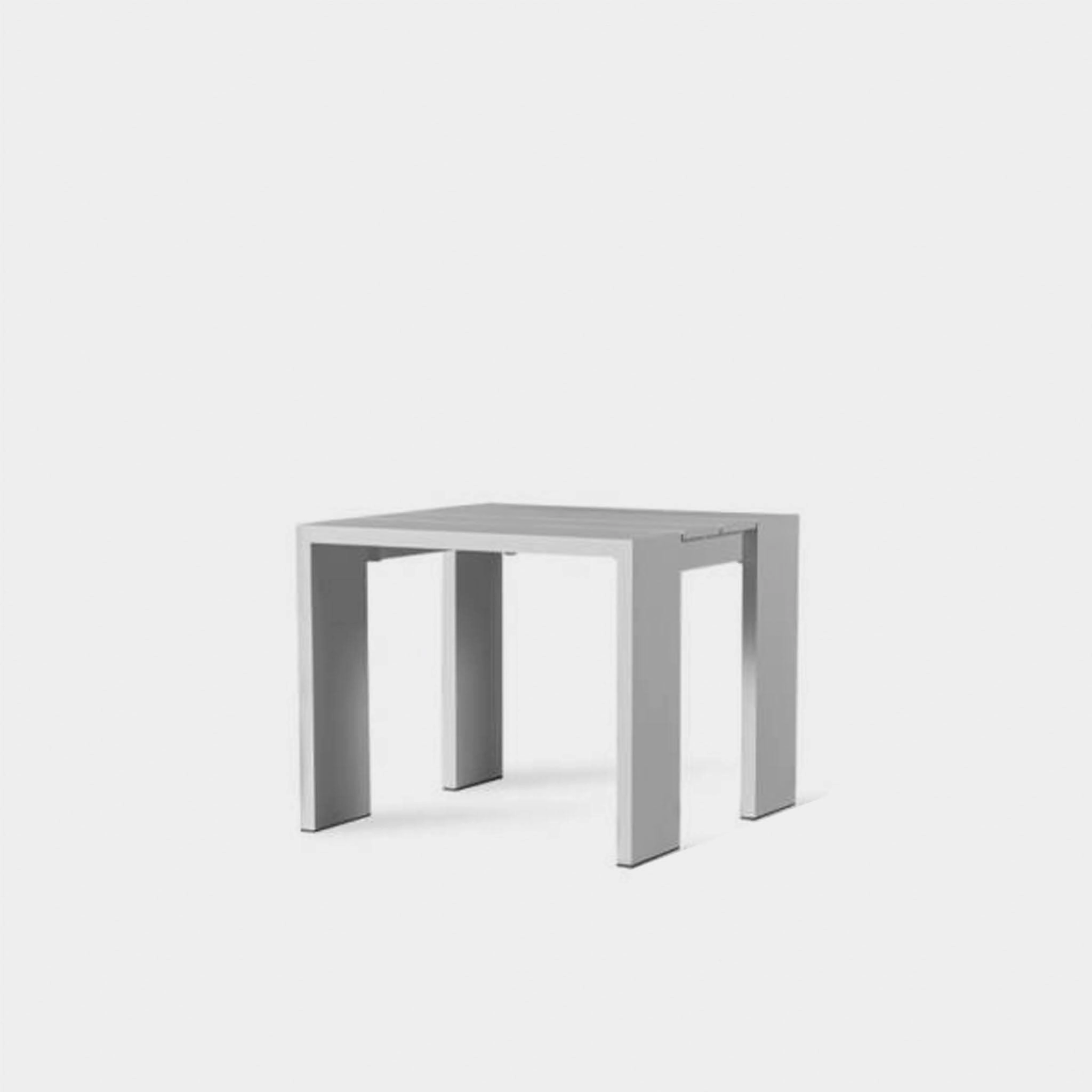 Hayman Aluminum Side Table Square