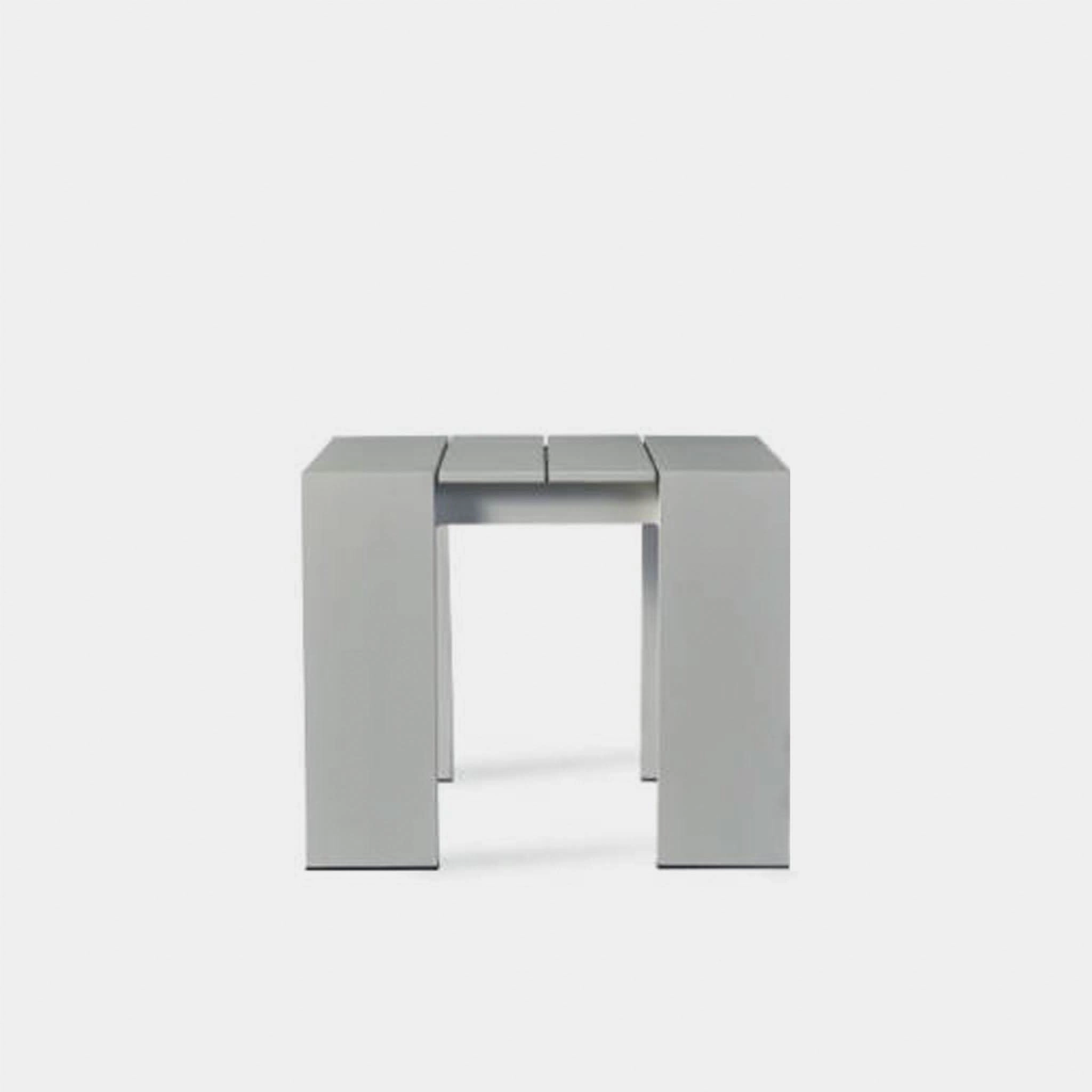 Hayman Aluminum Side Table Square