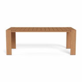 Hayman Teak Dining Table 81"outdoor table for balcony or garden