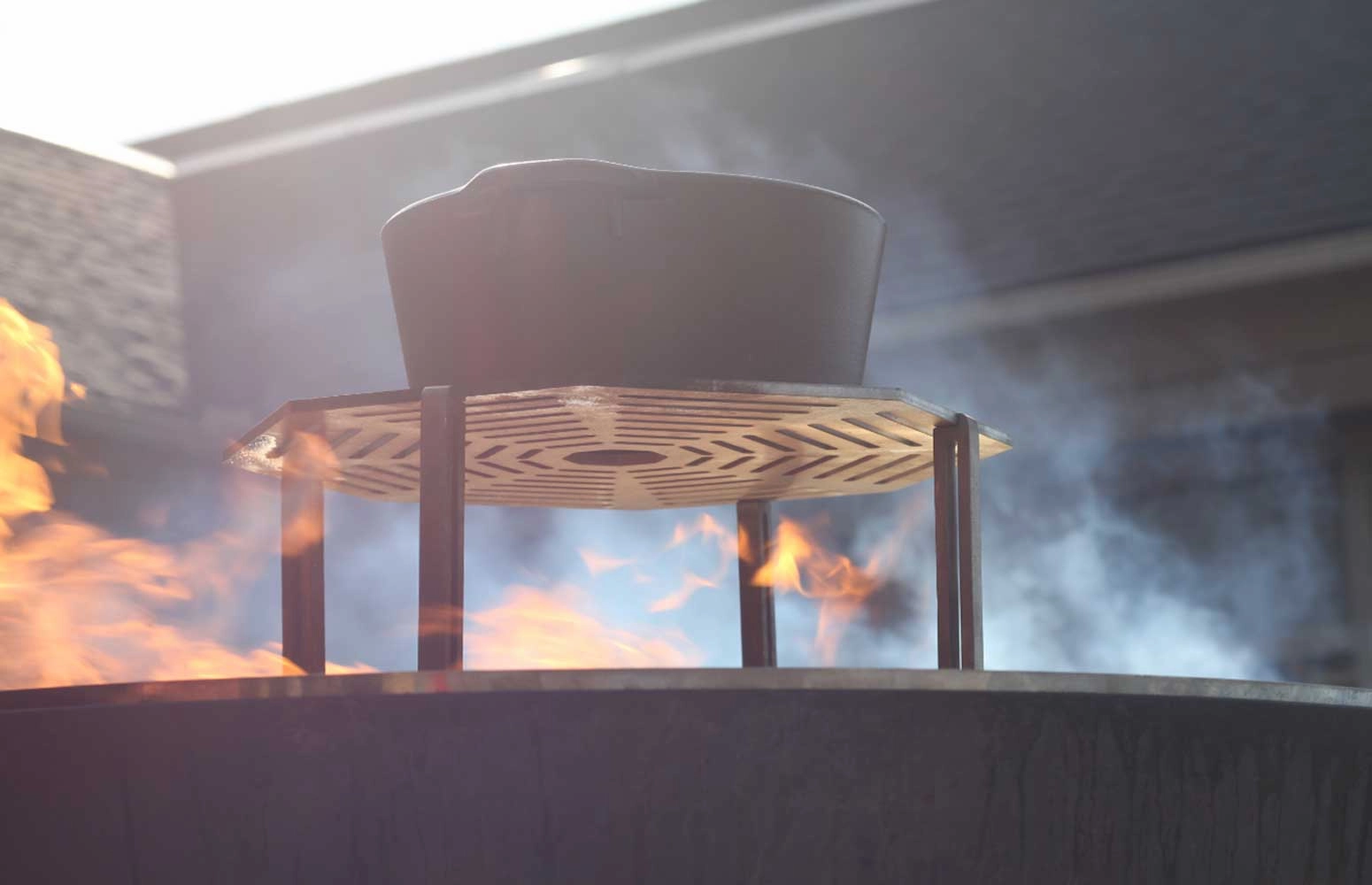Hemisfyre 35 inch Ultimate Freestanding Flat top Grill HG-1