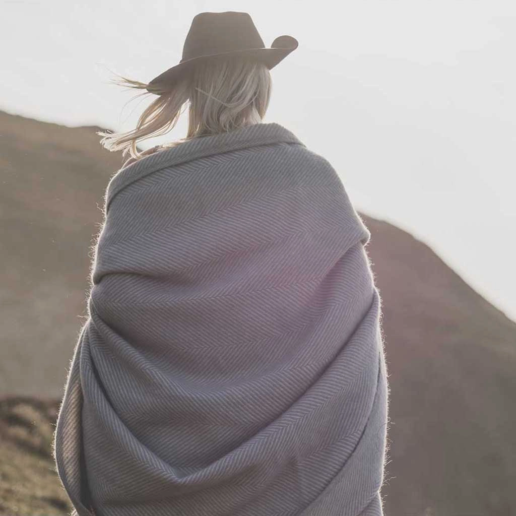 Herringbone Wool Blanket