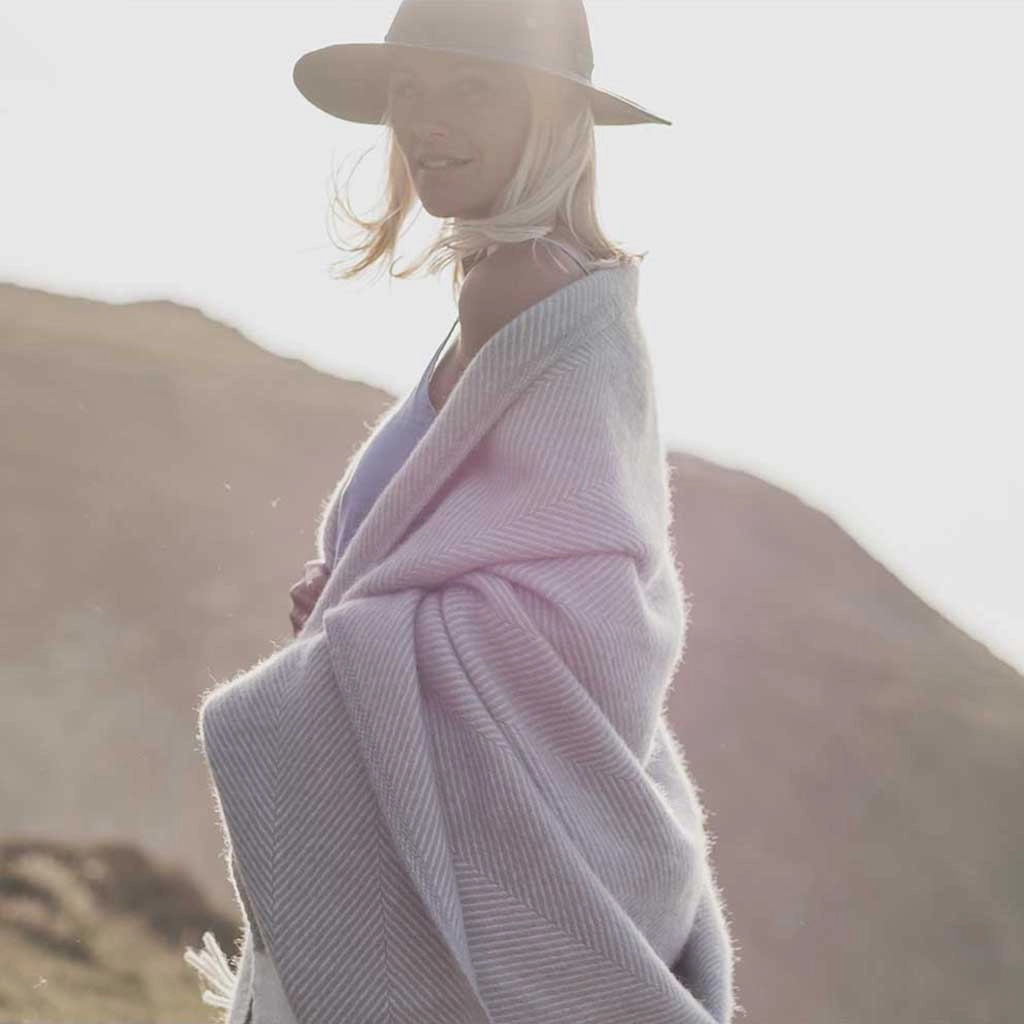 Herringbone Wool Blanket