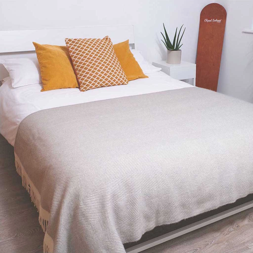 Herringbone Wool Blanket