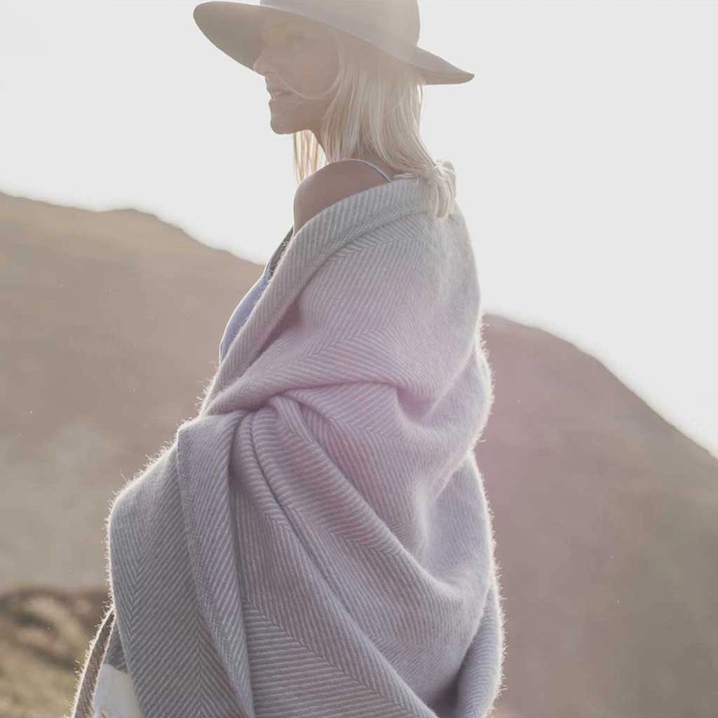 Herringbone Wool Blanket