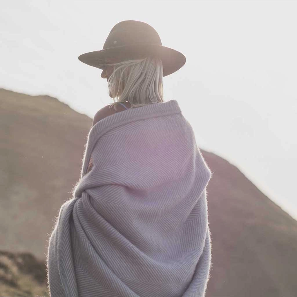 Herringbone Wool Blanket