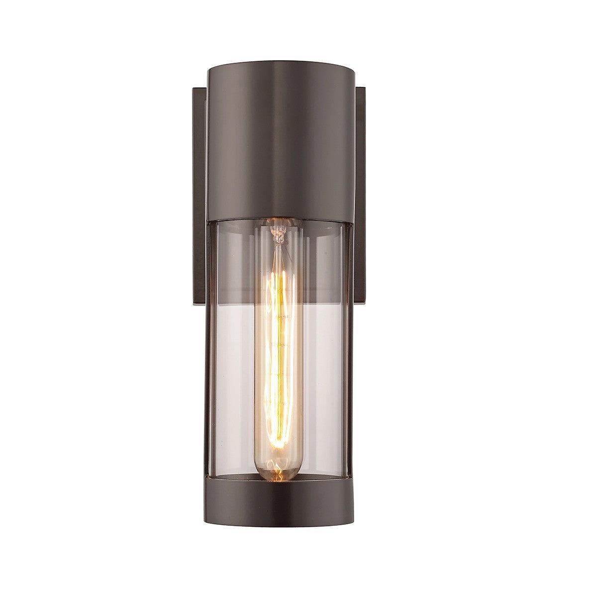 Hester One Light Outdoor Wall Sconce Powder Coated BronzeOutdoor wall sconces with motion sensor