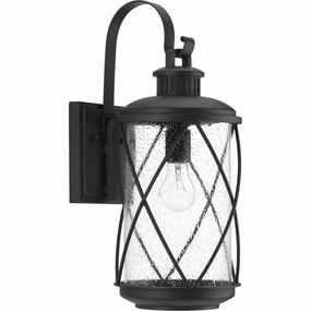 Hollingsworth One Light Wall Lantern BlackOutdoor wall sconces with motion sensor