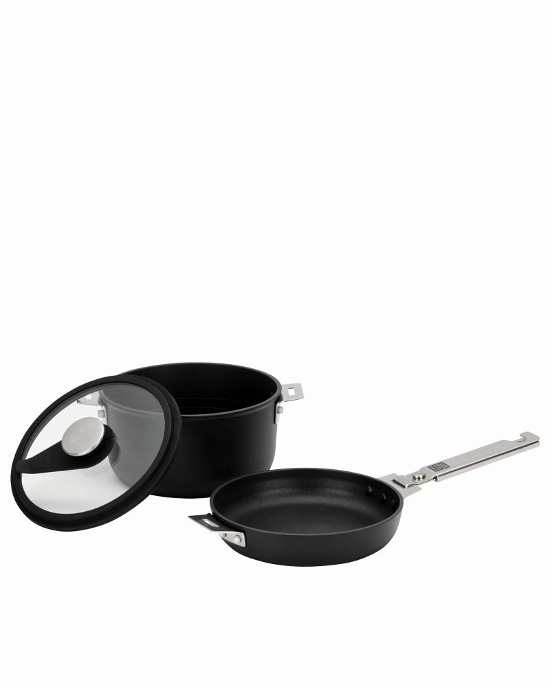 Home & Camp Cooker 19cm essential outdoor cooking accessories kit