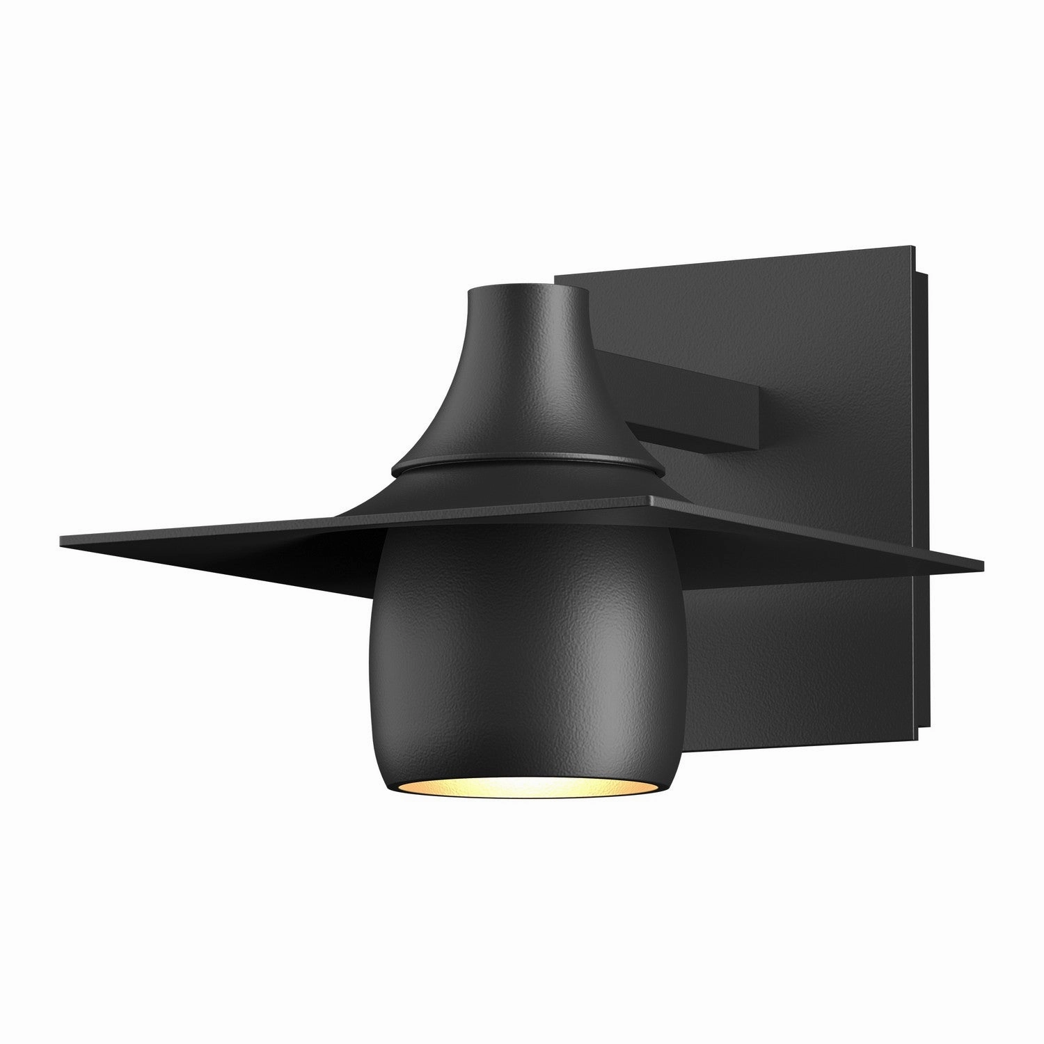 Hood One Light Outdoor Wall Sconce Coastal BlackOutdoor wall sconces with motion sensor