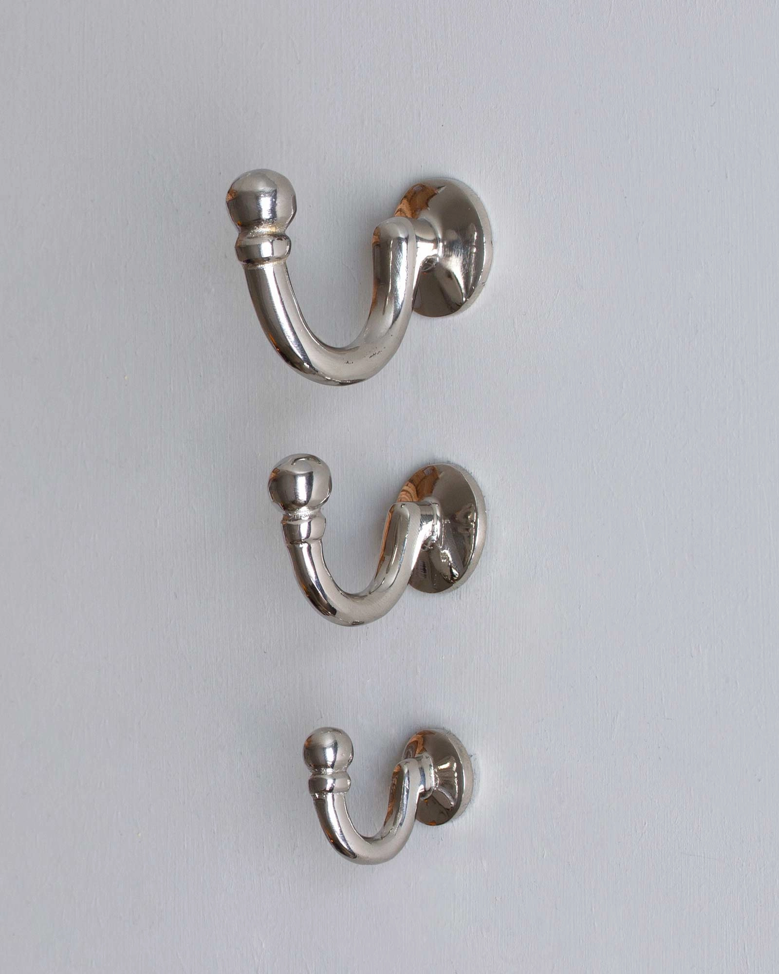 Hook - Single hook nickel