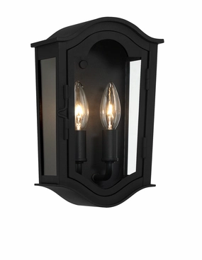 Houghton Hall Two Light Outdoor Wall Mount Sand CoalOutdoor wall sconces with motion sensor
