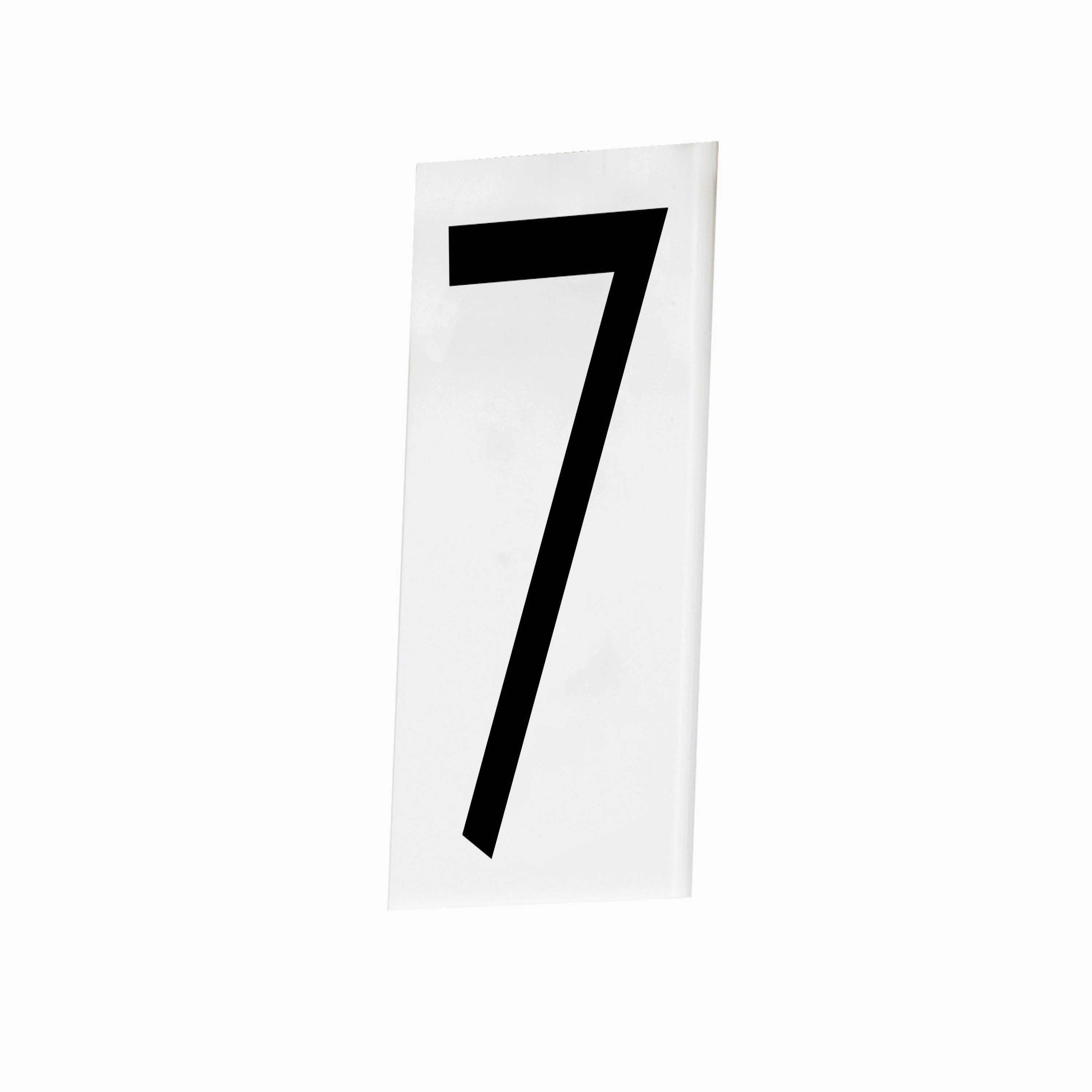 House Number 7 - SingletonWeatherproof outdoor lighting