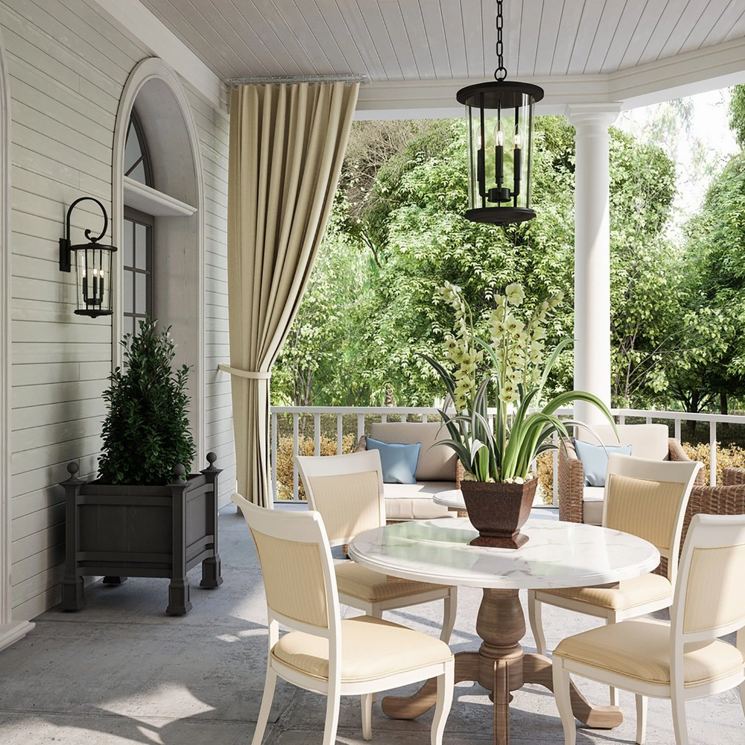 Howell 3-Light Outdoor Wall Lantern