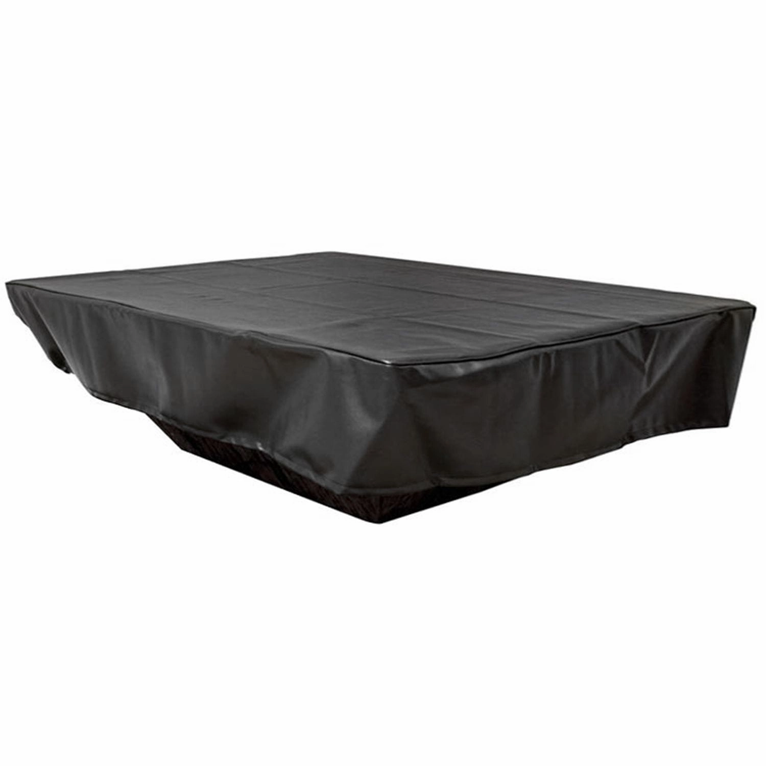 HPC Fire 114x40 inch Rectangle Black Vinyl Fire Pit Cover FPC-114X40Fireproof mat for under fire pit