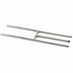 HPC Fire 12" x 6" H-Burner Kit HBS12Fireproof mat for under fire pit