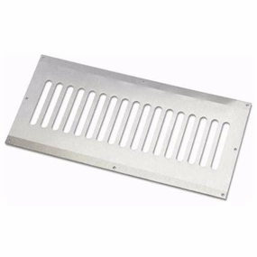 HPC Fire 12x6 inch Flat Stainless Steel Enclosure Vents EV-12X6SSFireproof mat for under fire pit
