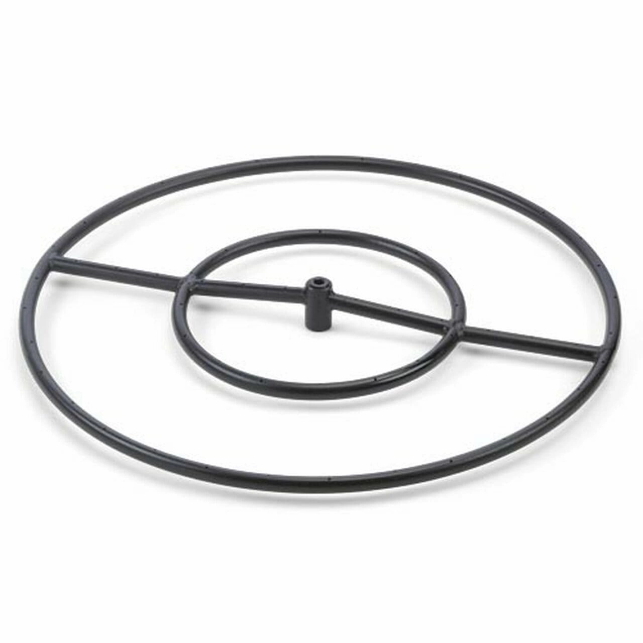 HPC Fire 18" Single Black Iron Fire Ring (10 pcs) FR18Fireproof mat for under fire pit