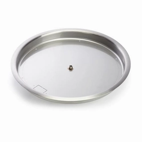 HPC Fire 19 inch Round Bowl Fire Pit Burner Pan 570-19Fireproof mat for under fire pit