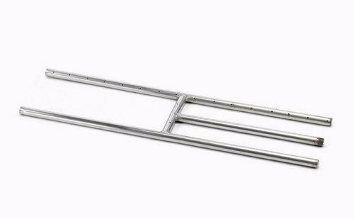 HPC Fire 24" x 6" H-Burner Kit for Fire Pits (10 pcs) HBS24Fireproof mat for under fire pit