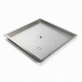 HPC Fire 30 inch Square Bowl Fire Pit Burner Pan 570-30SQFireproof mat for under fire pit