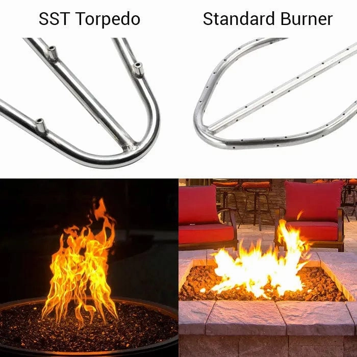 HPC Fire 36" Linear Burner-Trough Fire Pit Insert FPS/TRGH36