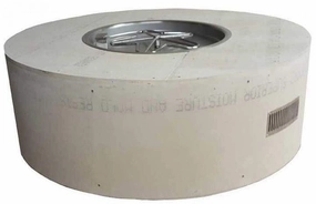 HPC Fire 45" Round Unfinished Fire Pit Enclosure U45R-25SSCEKportable outdoor fire pit with lid