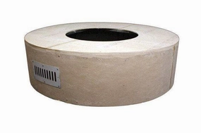 HPC Fire 45" Unfinished Round Fire Pit Enclosures FPE45-ROUNDportable outdoor fire pit with lid