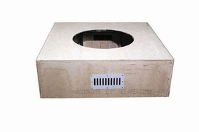 HPC Fire 45" Unfinished Square Fire Pit Enclosures FPE45-SQUAREportable outdoor fire pit with lid