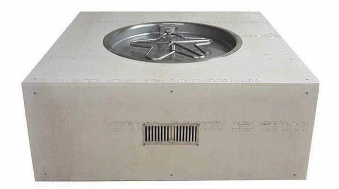 HPC Fire 45" Unfinished Square Fire Pit Enclosures FPE45-SQUARE