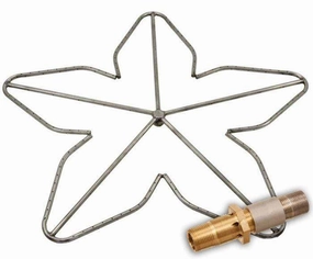 HPC Fire 48" Penta Burner (5 pcs) PENTA48Fireproof mat for under fire pit