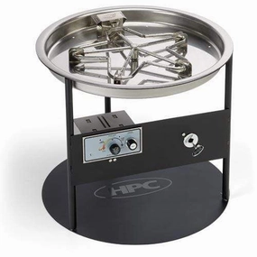 HPC Fire 49 X 8" Interlink Steel Display Stand DS49X8-LINEAR-FPPKFireproof mat for under fire pit