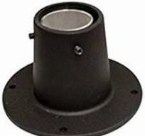 HPC Fire 4 Bolt Pattern Round Post Mount for Tiki Torch 940-POSTMOUNTFireproof mat for under fire pit