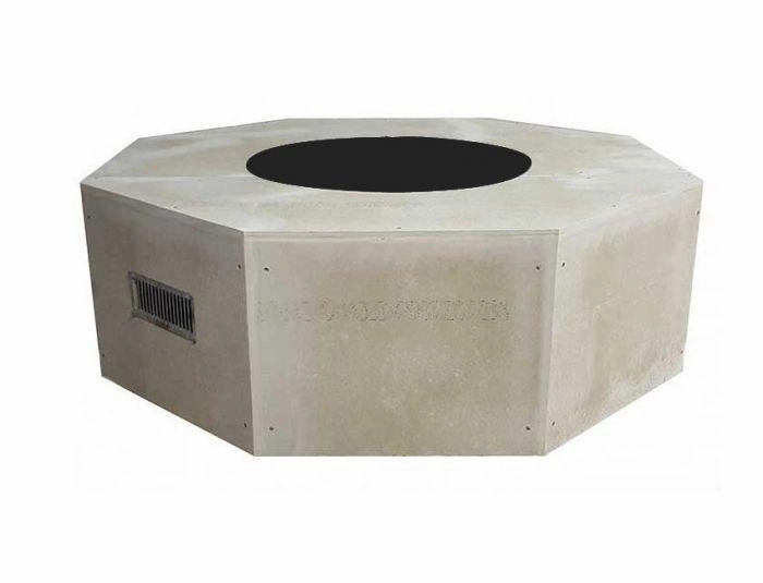 HPC Fire 54" Unfinished Fire Pit Enclosures FPE54-OCTAGON