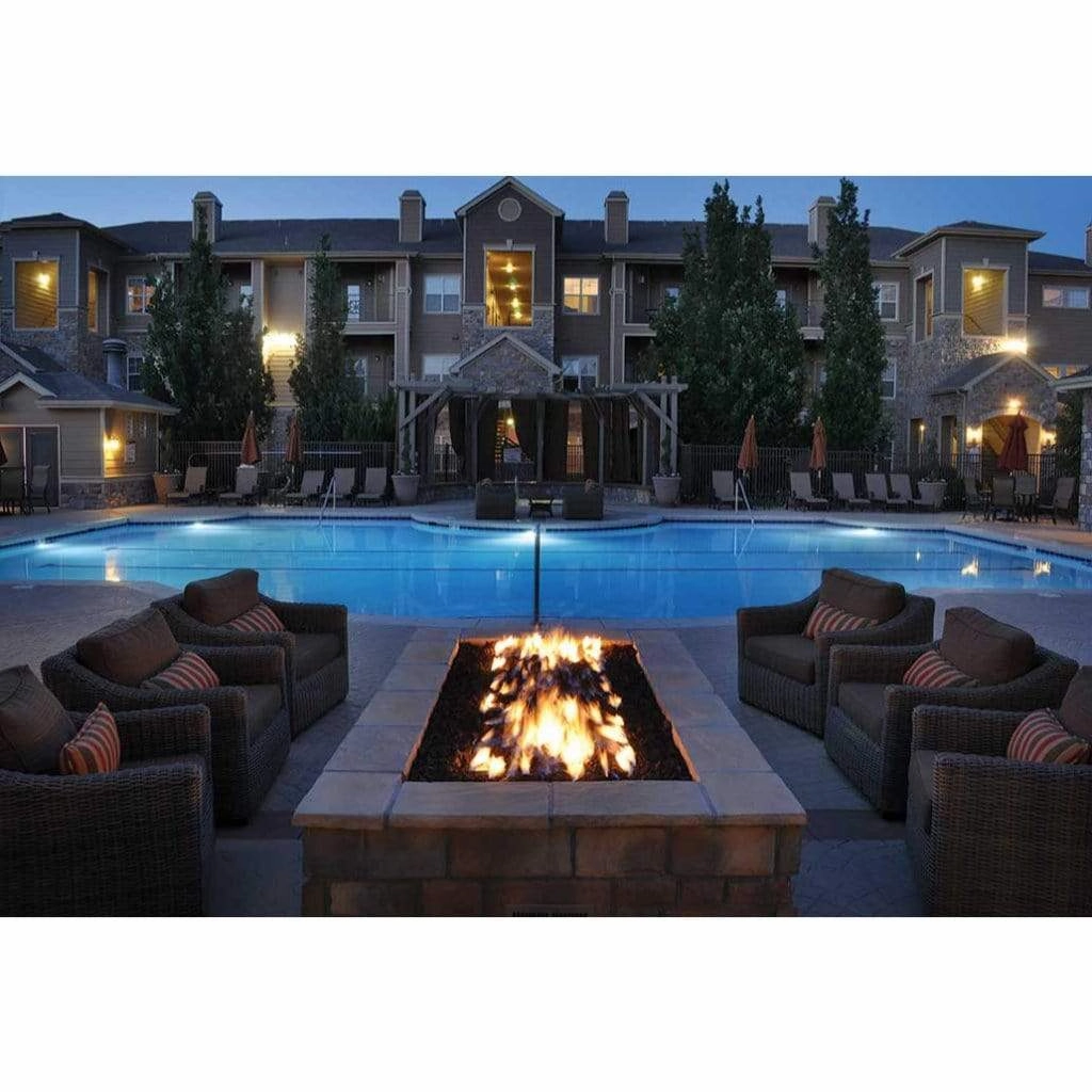 HPC Fire 60" Unfinished Fire Pit Enclosure TOR-U60X24/49X8MLFPKCEK